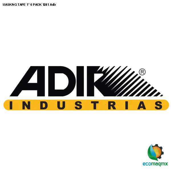 MASKING TAPE 1 6 PACK 1281 Adir