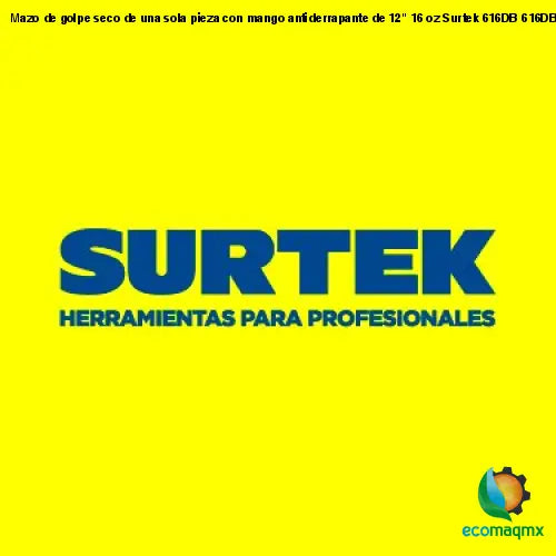 Mazo de golpe seco de una sola pieza con mango
