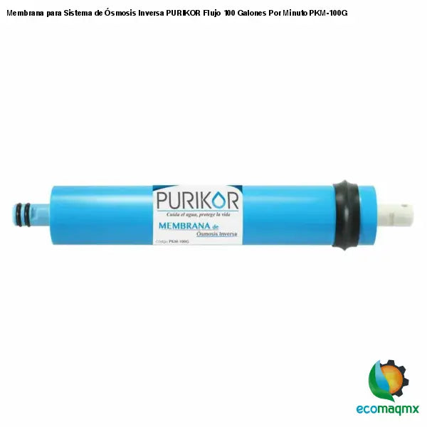 Membrana para Sistema de Ósmosis Inversa PURIKOR Flujo 100
