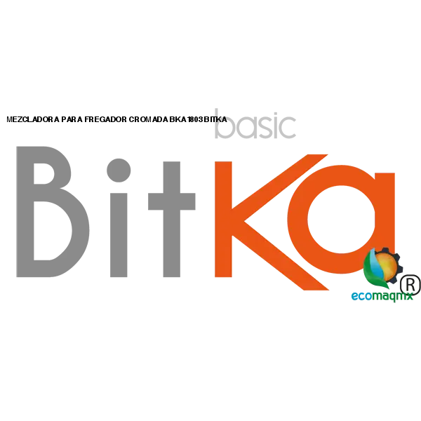 MEZCLADORA PARA FREGADOR CROMADA BKA1803 BITKA