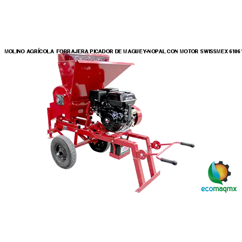 MOLINO AGRÍCOLA FORRAJERA PICADOR DE MAGUEY-NOPAL CON MOTOR