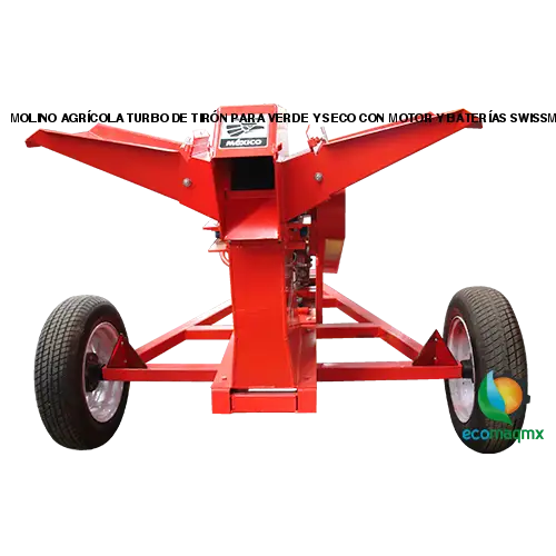 MOLINO AGRÍCOLA TURBO DE TIRÓN PARA VERDE Y SECO CON MOTOR Y