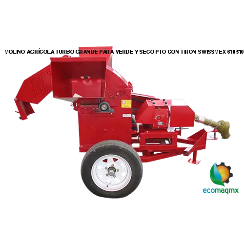 MOLINO AGRÍCOLA TURBO GRANDE PARA VERDE Y SECO PTO CON TIRON