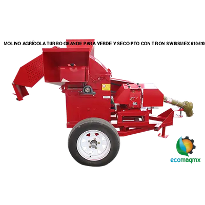 MOLINO AGRÍCOLA TURBO GRANDE PARA VERDE Y SECO PTO CON TIRON