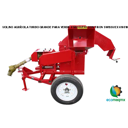 MOLINO AGRÍCOLA TURBO GRANDE PARA VERDE Y SECO PTO CON TIRON