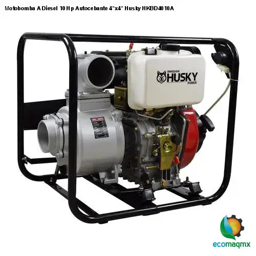 Motobomba A Diesel 10 Hp Autocebante 4x4 Husky HKBD4010A