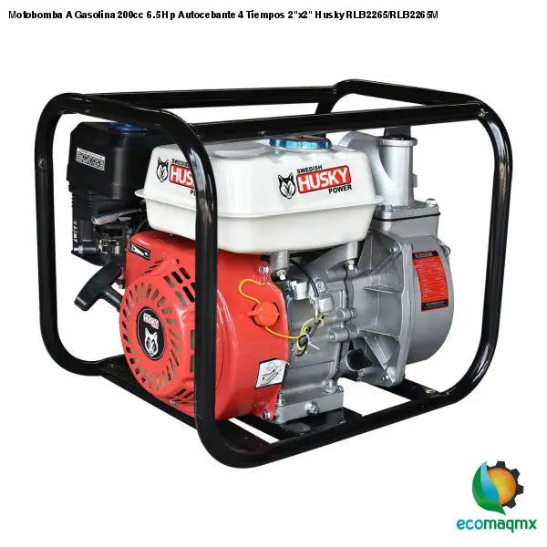 Motobomba A Gasolina 200cc 6.5 Hp Autocebante 4 Tiempos 2x2