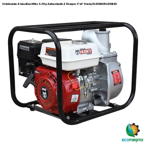 Motobomba A Gasolina 200cc 6.5 Hp Autocebante 4 Tiempos 3x3