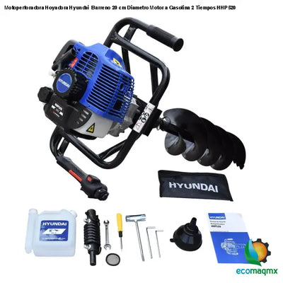 Motoperforadora Hoyadora Hyundai Barreno 20 cm Diametro