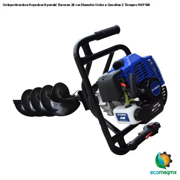 Motoperforadora Hoyadora Hyundai Barreno 20 cm Diametro