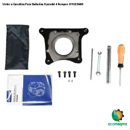 Motor a Gasolina Para Bailarina Hyundai 4 tiempos HYGEB400