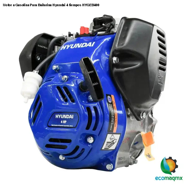 Motor a Gasolina Para Bailarina Hyundai 4 tiempos HYGEB400