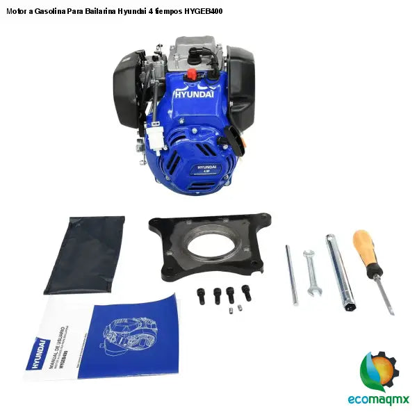 Motor a Gasolina Para Bailarina Hyundai 4 tiempos HYGEB400