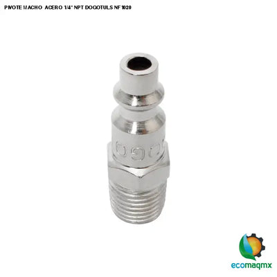 PIVOTE MACHO ACERO 1/4 NPT DOGOTULS NF1020