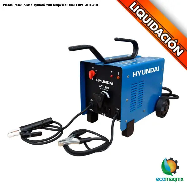 Planta Para Soldar Hyundai 200 Amperes Dual 110V ACT-200