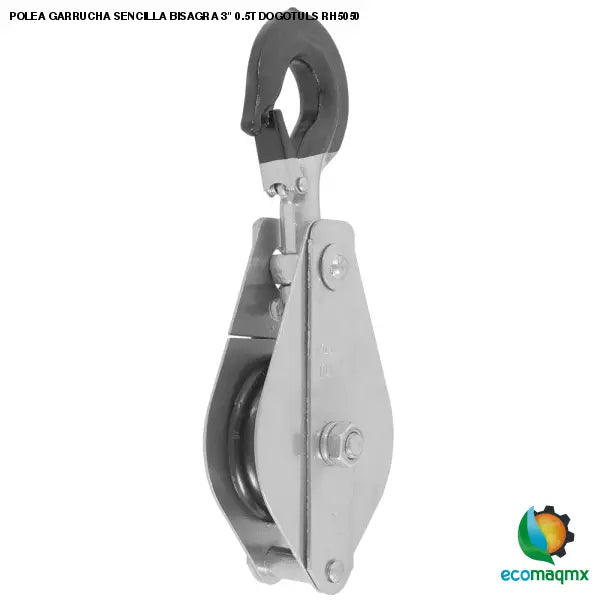 POLEA GARRUCHA SENCILLA BISAGRA 3 0.5T DOGOTULS RH5050