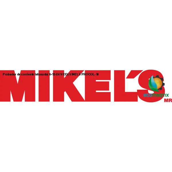 Probador de corriente latonado(6-12-24 V/CD) MIKELS