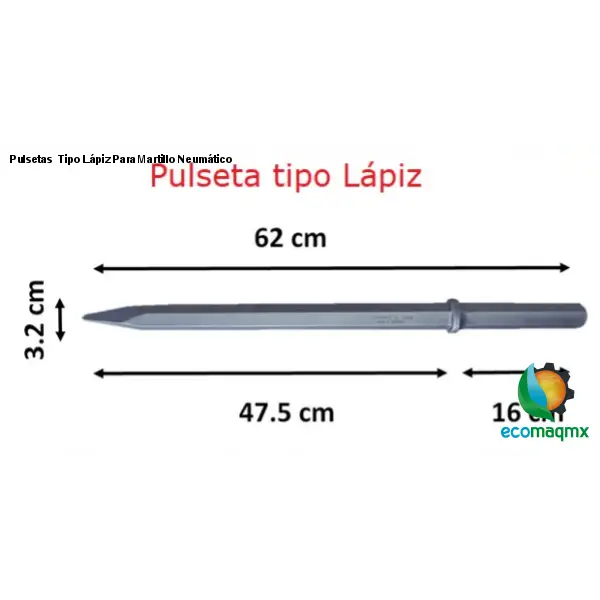 Pulsetas Tipo Lápiz Para Martillo Neumático