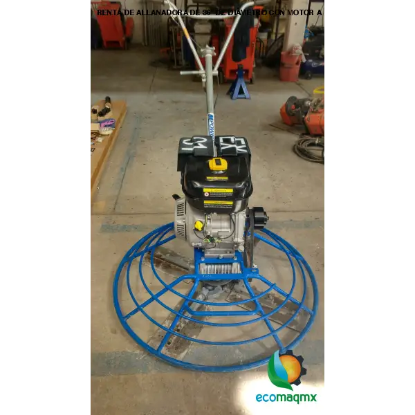 Allanadora de concreto