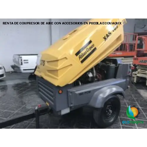 RENTA DE COMPRESOR DE AIRE CON ACCESORIOS EN PUEBLA ECOMAQMX