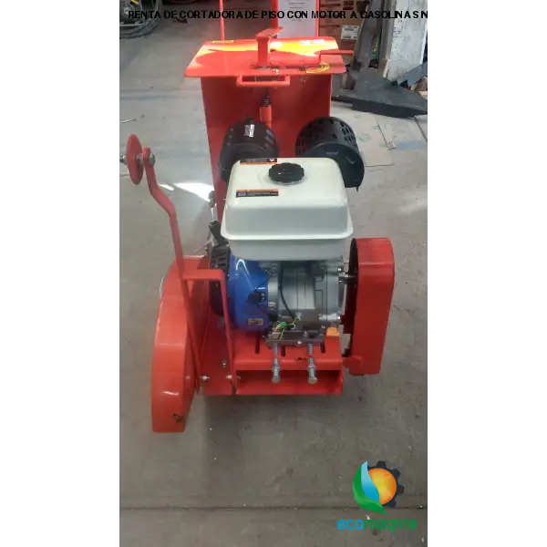 Cortadora con disco de corte de 14"