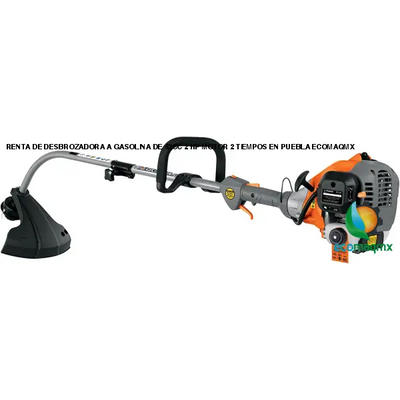RENTA DE DESBROZADORA A GASOLINA DE 52CC 2 HP MOTOR 2