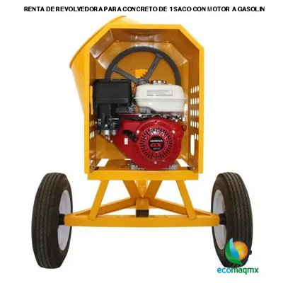 Revolvedora con motor a gasolina
