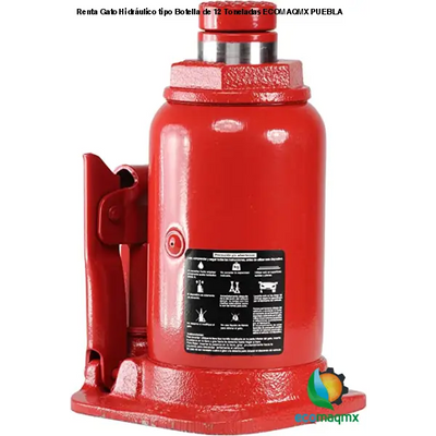 Renta Gato Hidráulico tipo Botella de 12 Toneladas ECOMAQMX