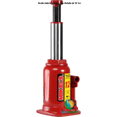 Renta Gato Hidráulico tipo Botella de 12 Toneladas ECOMAQMX