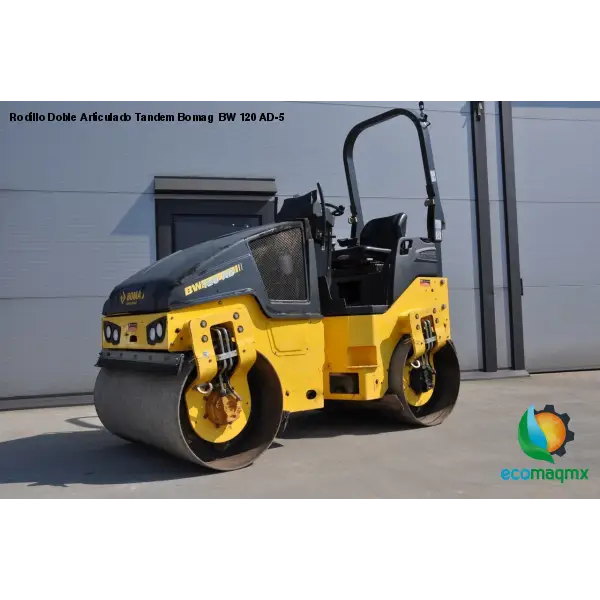 Rodillo Doble Articulado Tandem Bomag BW 120 AD-5 - Rodillo