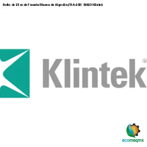 Rollo de 25 m de Franela Blanca de Algodón,FRA-25B 56023