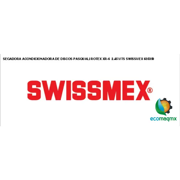 SEGADORA ACONDICIONADORA DE DISCOS PASQUALI ROTEX XR-6 2.45