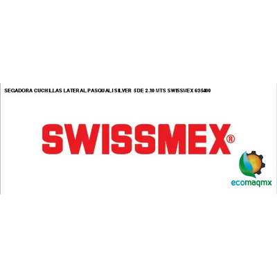 SEGADORA CUCHILLAS LATERAL PASQUALI SILVER 5 DE 2.10 MTS