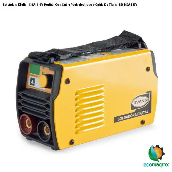 Soldadora Digital 140A 110V Portátil Con Cable