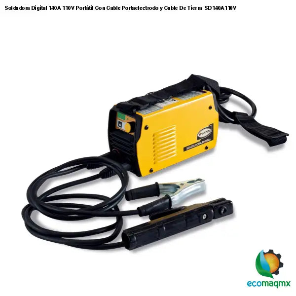 Soldadora Digital 140A 110V Portátil Con Cable