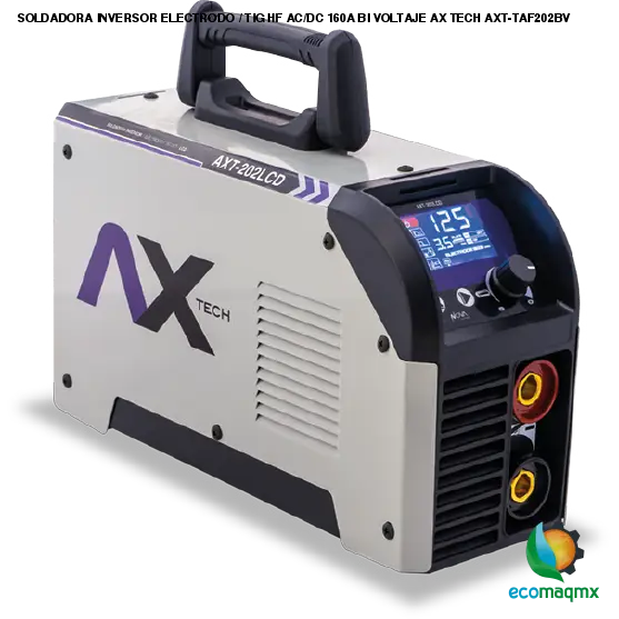 SOLDADORA INVERSOR ELECTRODO / TIG HF AC/DC 160A BI VOLTAJE