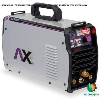 SOLDADORA INVERSOR ELECTRODO Y TIG HF 200A BI VOLTAJE