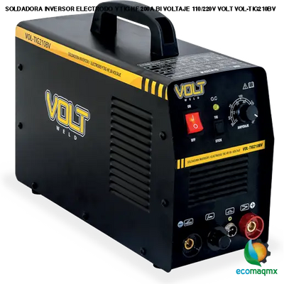 SOLDADORA INVERSOR ELECTRODO Y TIG HF 200A BI VOLTAJE