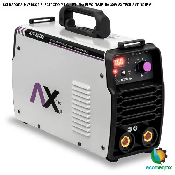 SOLDADORA INVERSOR ELECTRODO Y TIG LIFT 160A,BI VOLTAJE
