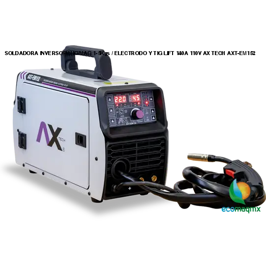 SOLDADORA INVERSOR MIG/MAG 1-5Kgs / ELECTRODO Y TIG LIFT
