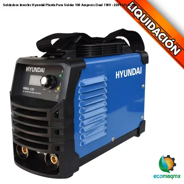 Soldadora Inverter Hyundai Planta Para Soldar 130 Amperes
