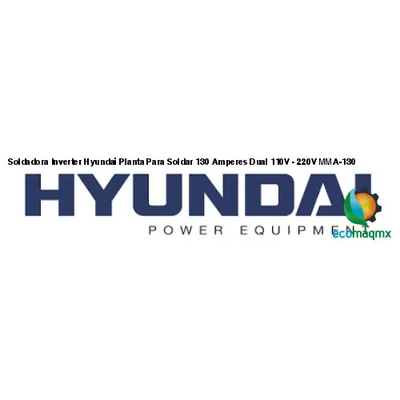 Soldadora Inverter Hyundai Planta Para Soldar 130 Amperes