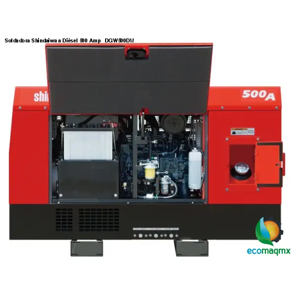Soldadora Shindaiwa a Diésel 500 Amp DGW500DM