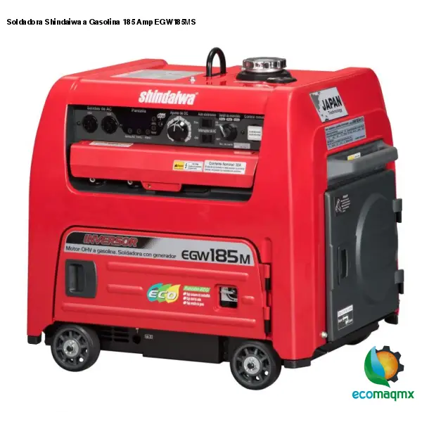 Soldadora Shindaiwa a Gasolina 185 Amp EGW185MS