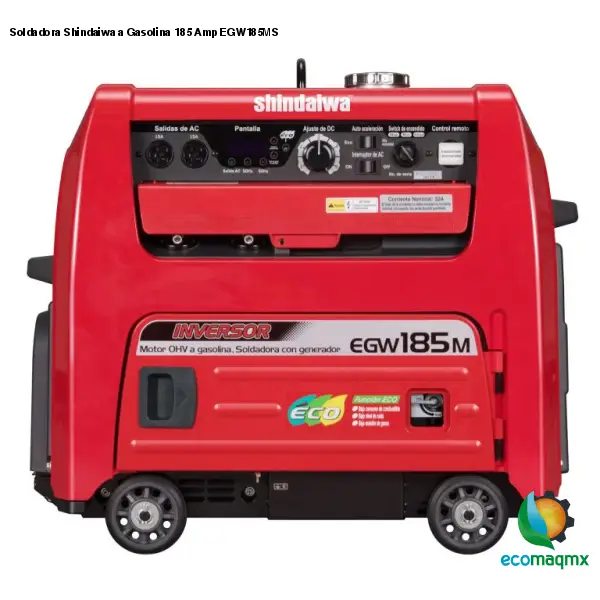 Soldadora Shindaiwa a Gasolina 185 Amp EGW185MS