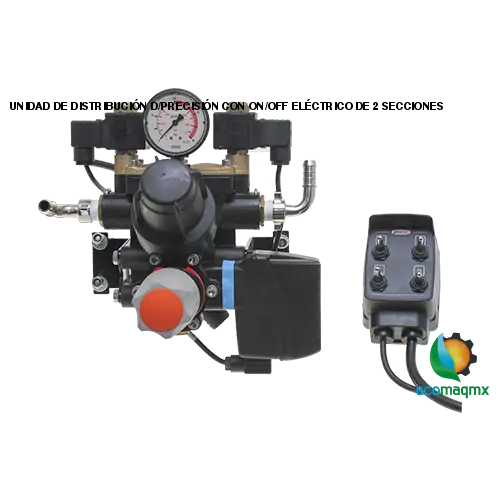 UNIDAD DE DISTRIBUCIÓN D/PRECISIÓN CON ON/OFF ELÉCTRICO DE 2