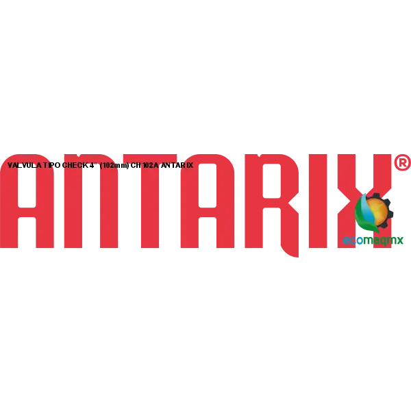 VALVULA TIPO CHECK 4” (102mm) CH102A ANTARIX