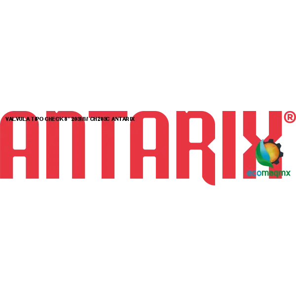 VALVULA TIPO CHECK 8" 203MM CH203C ANTARIX