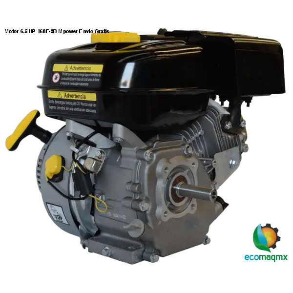 Motor 6.5 HP 168F-2B Mpower Envio Gratis