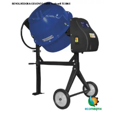 REVOLVEDORA CEMENTO 550W Toolcraft TC5065